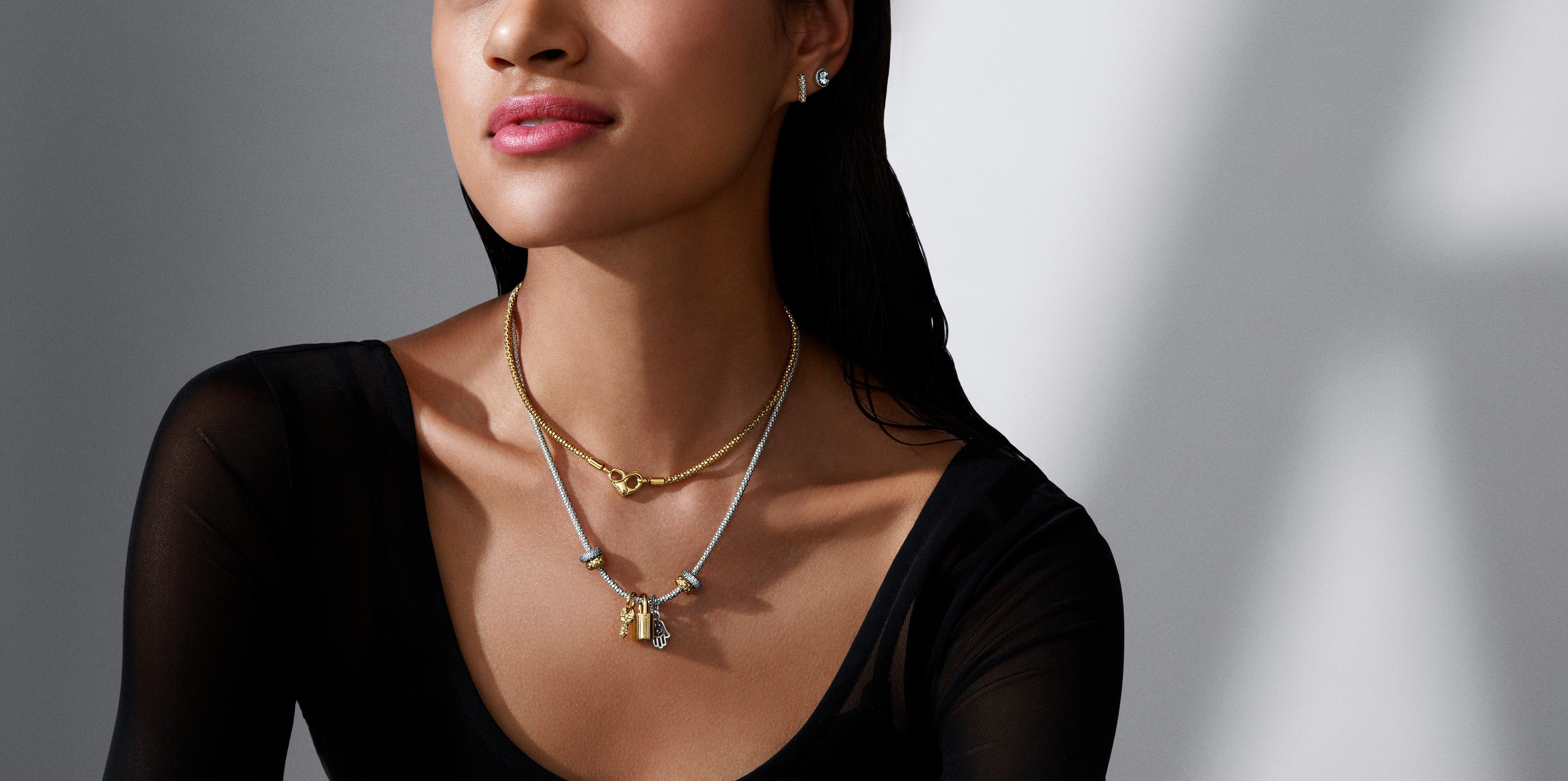 スタッディドチェーン | Pandora Moments | Pandora